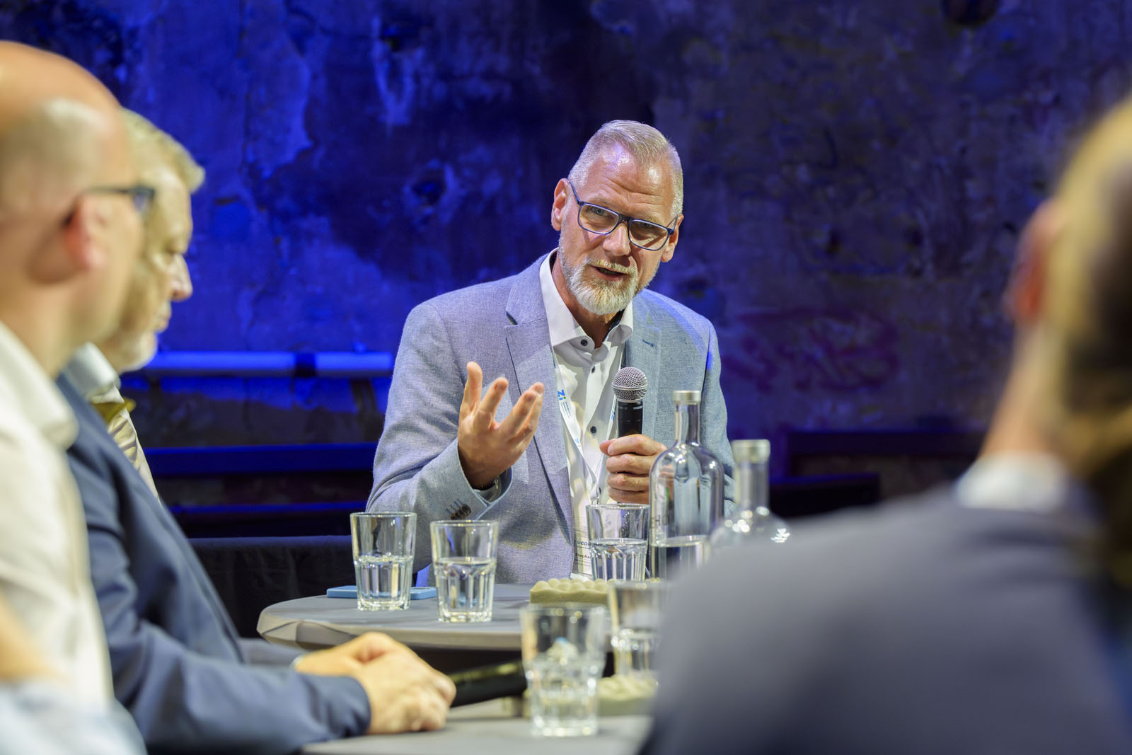 Stephan Bandlow während seines Wortbeitrags in Panel 3.