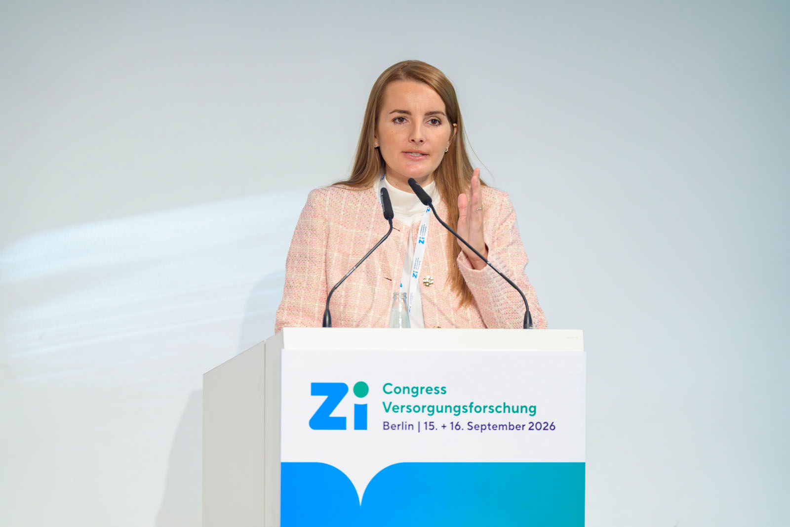 Dr. Angelina Müller während ihrer Keynote.