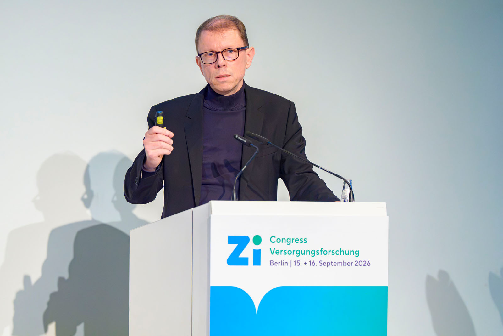 Markus Leibner während seines Vortrages.