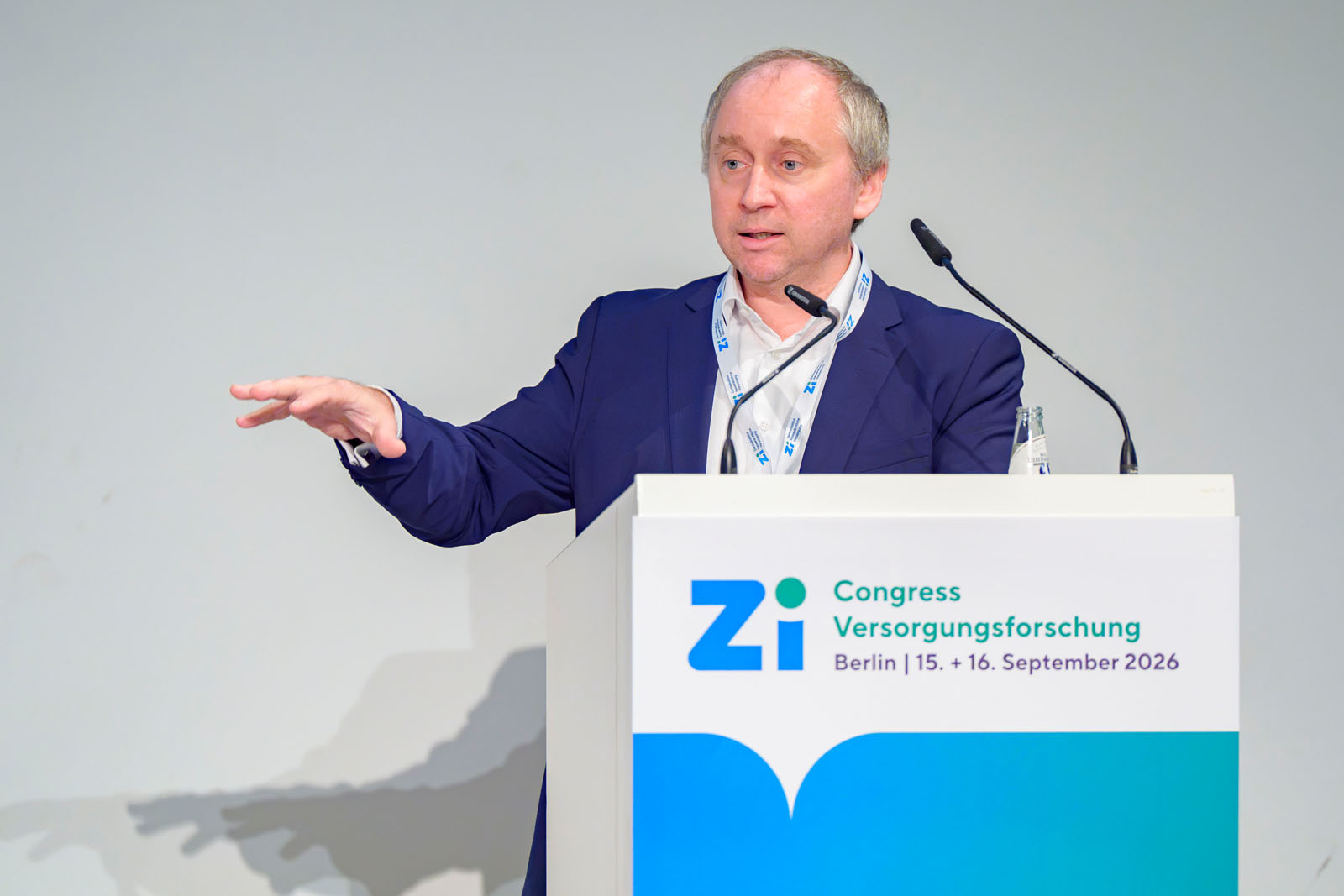 Prof. Dr. Michael Czaplik während seines Vortrages.